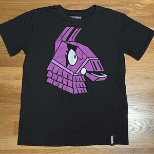3/$18 || Fortnite Loot Llama Black Kids T-Shirt - Size XL
